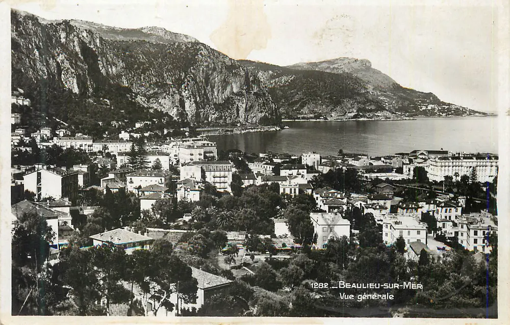 Beaulieu-sur-Mer — Vista geral — Editor: 1282 - Frente