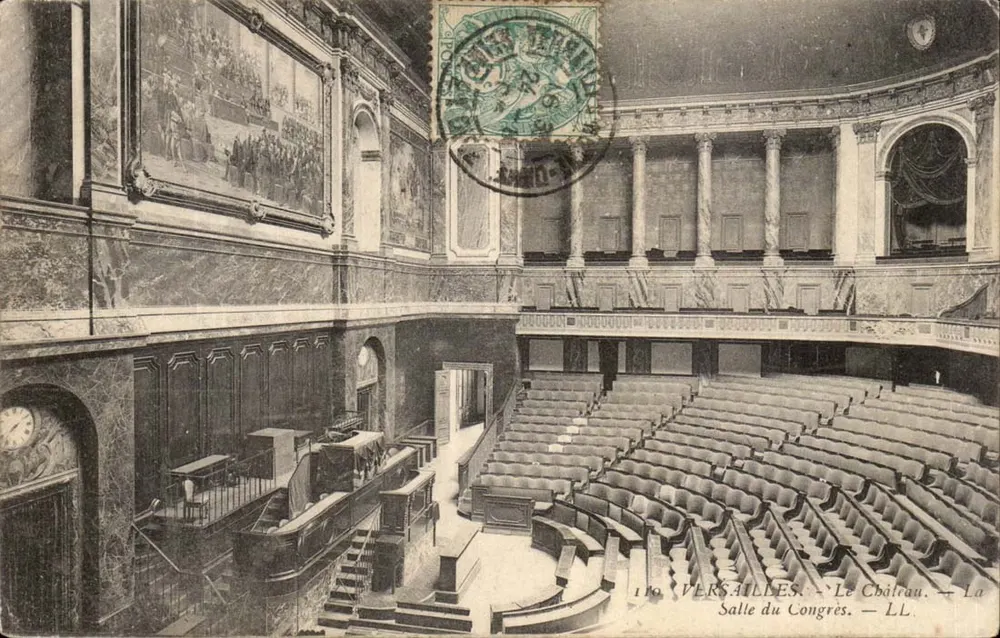 Versailles — O Castelo — Sala do Congresso — LL - Frente