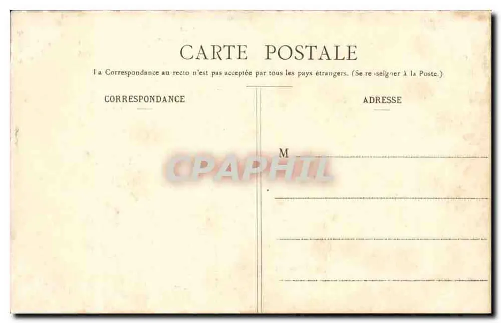 Pequeno Seminário de Rouen — A Cour d'Honneur — n°13 - Verso