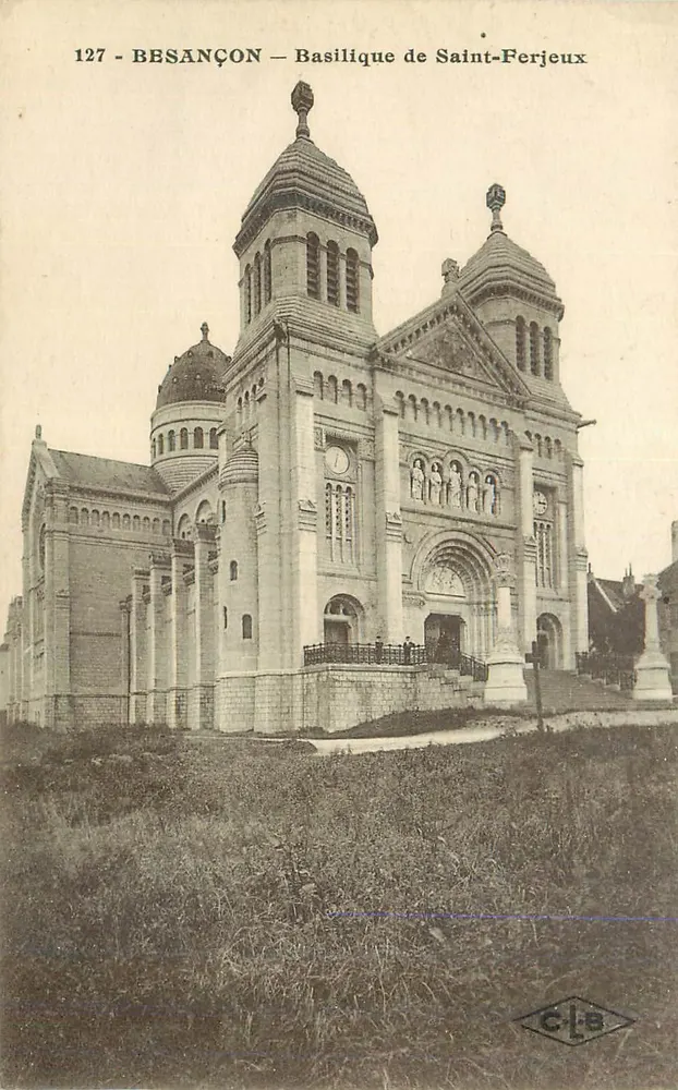 Besançon — Basílica de São Ferjeux — C.L.B. n°127 - Frente