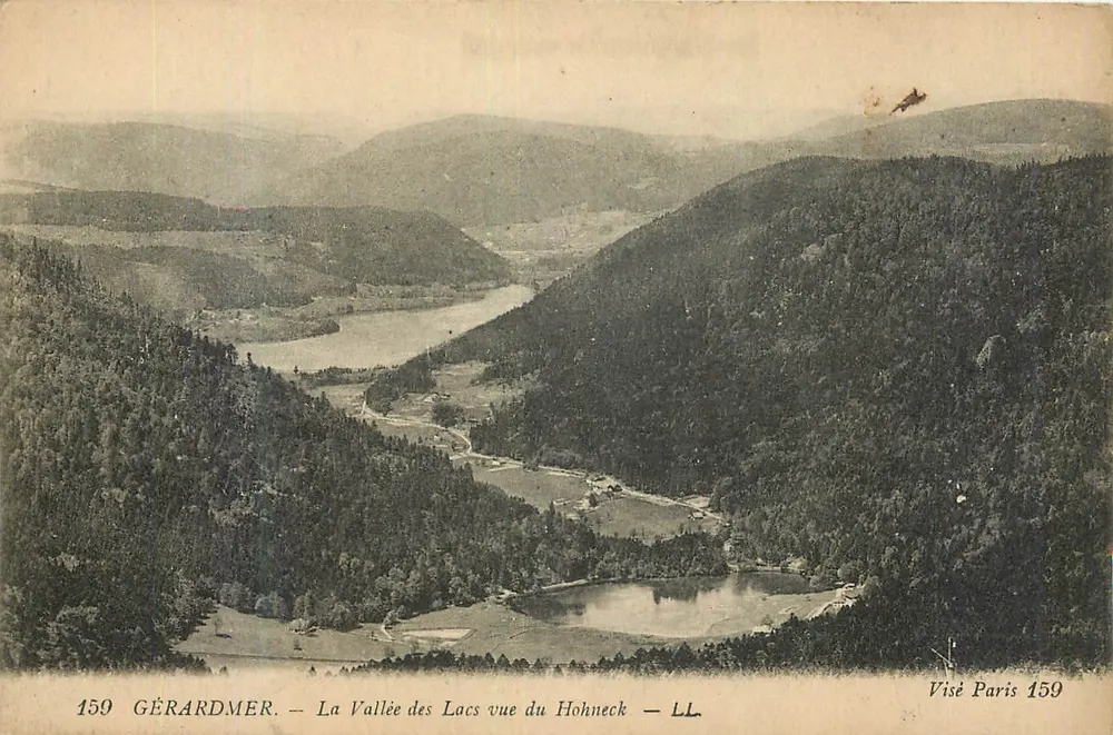Gérardmer — Die Tal der Seen von der Hohneck — Visé Paris 159 - Vorderseite