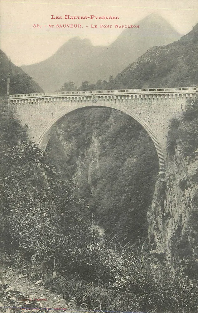St-Sauveur - Napoleonbrücke — Les Hautes-Pyrénées - Vorderseite