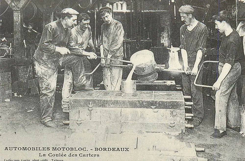 La Coulée des Carters — Automobili Motobloc - Bordeaux - Recto