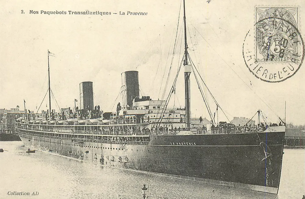La Provence — Unsere Transatlantiker — Collection AD - Vorderseite