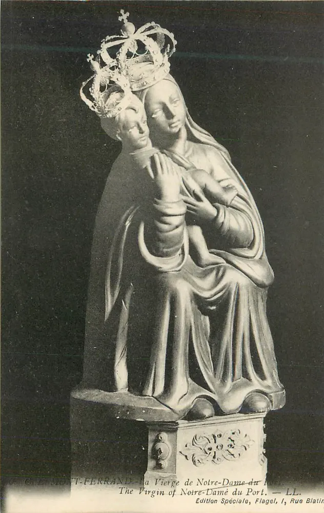 Die Jungfrau von Notre-Dame du Port — Montferrand — Sonderausgabe, Flagel, 1, Rue Blatin - Vorderseite