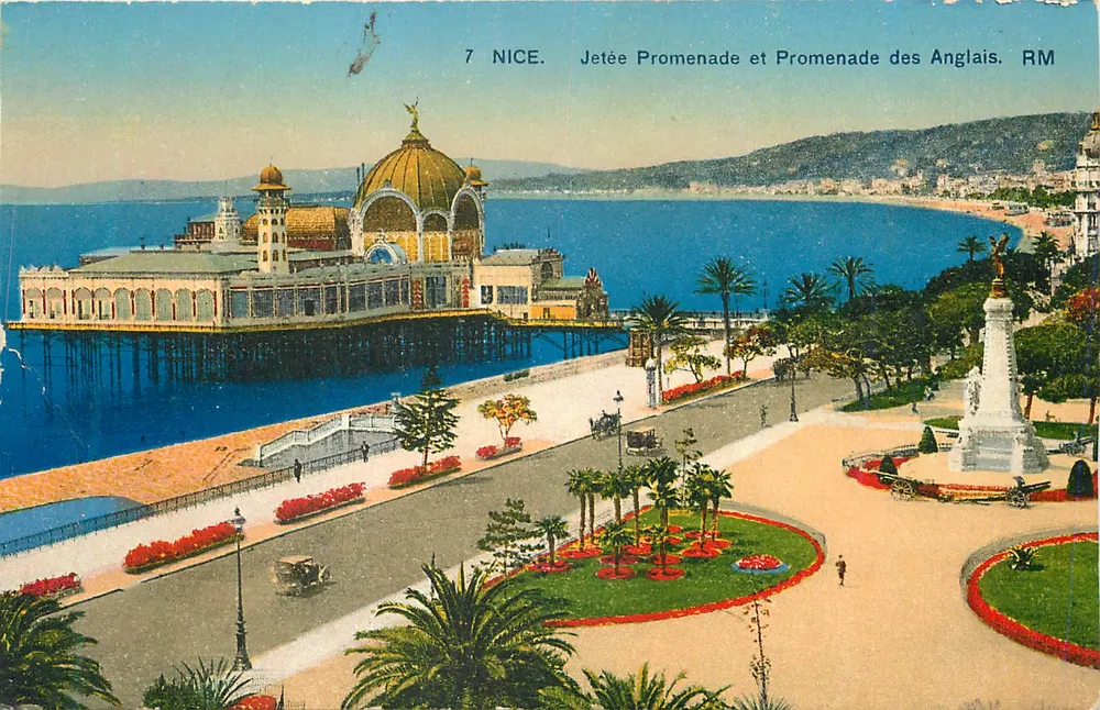 Nice — Jettie, Promenade und Promenade des Anglais — RM - Vorderseite