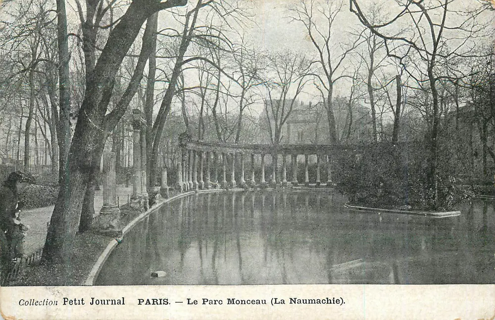 Der Parc Monceau (Die Naumachie) — Paris — Collection Petit Journal - Vorderseite