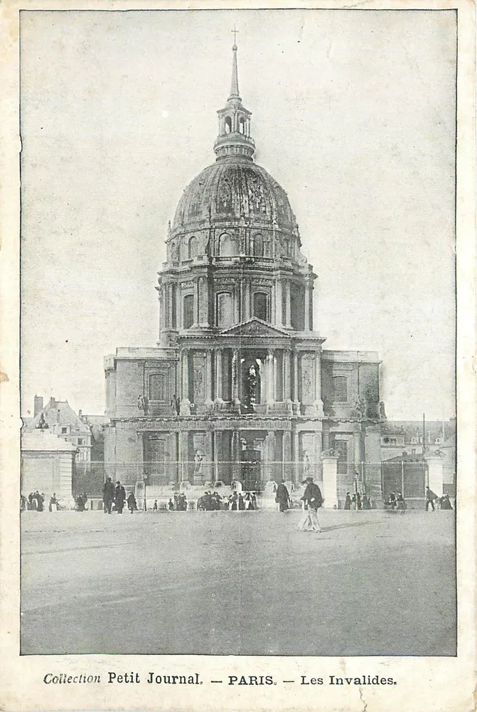 Les Invalides — Paris — Coleção Petit Journal - Frente