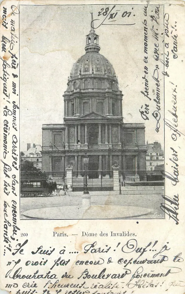 Paris — Dôme dos Invalidos - Frente