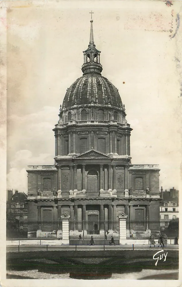Igreja de Sainte-Geneviève — Paris — editor Guy - Frente