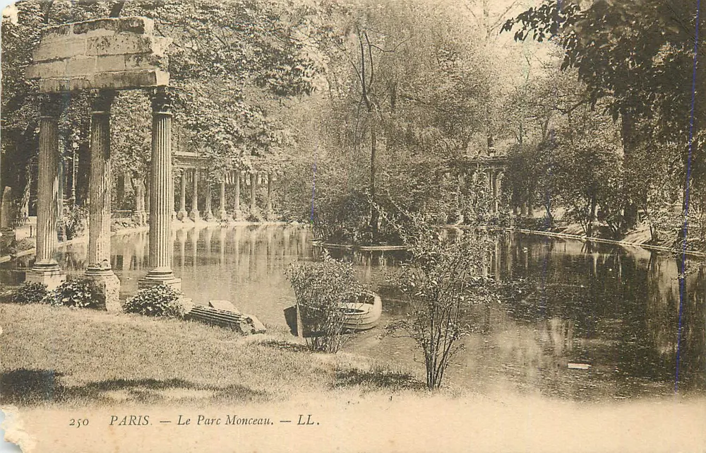 Paris — Le Parc Monceau — éditeur LL. n° 250 - Frente