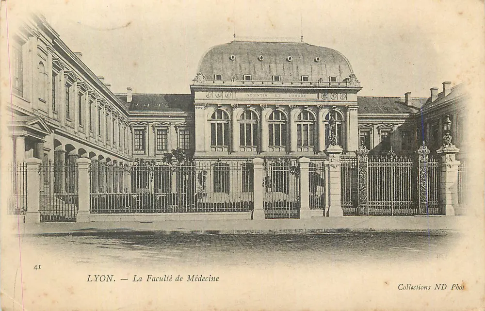 LYON — A Faculdade de Medicina — Coleções ND Phot - Frente