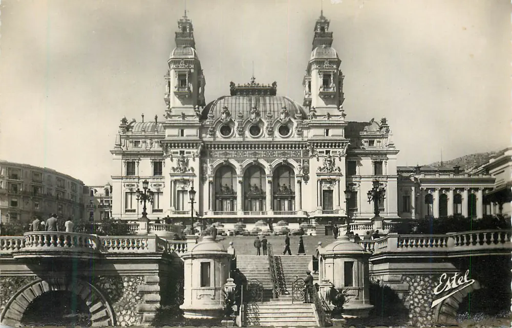 Graslin-Theater — Monte-Carlo — Estel - Vorderseite