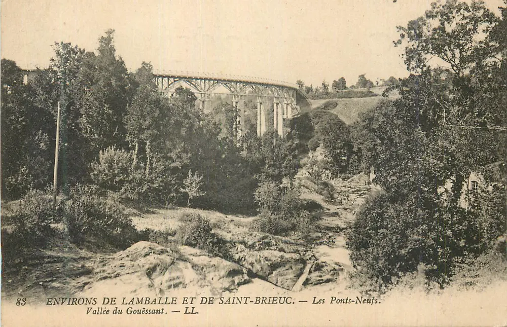 Umgebung von Lamballe und Saint-Brieuc — Les Ponts-Neufs — Tal des Gouëssant — LL - Vorderseite