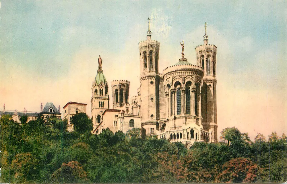 Basílica do Sagrado Coração — Paris — editor não identificável - Frente