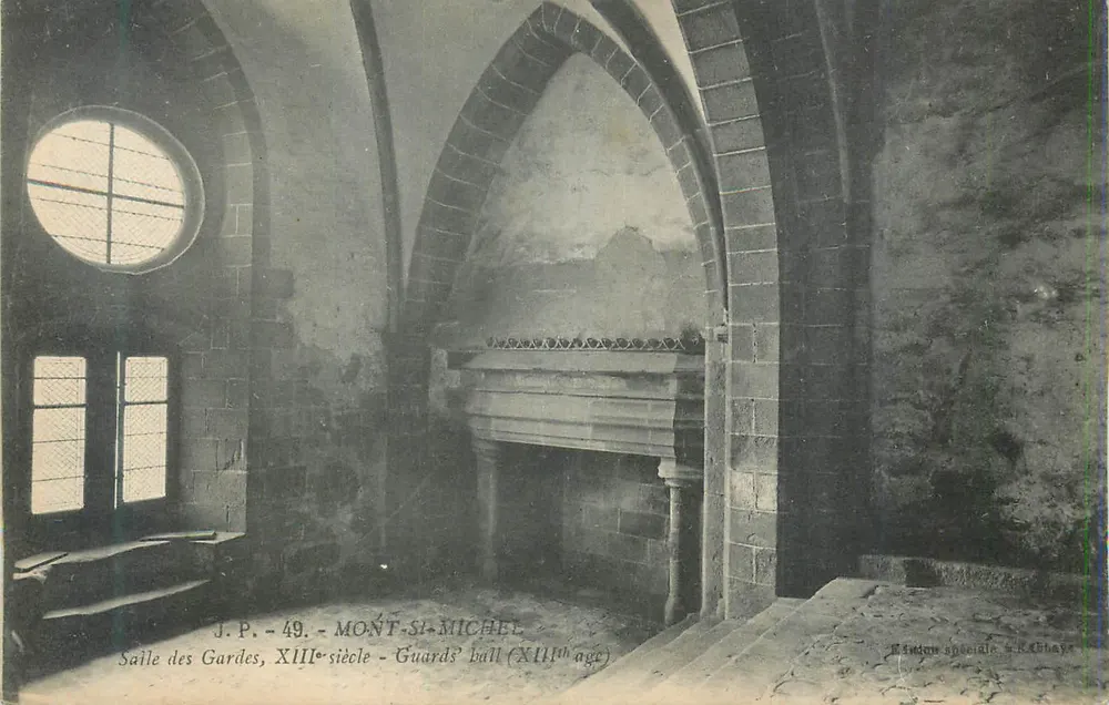 Wachraum, 13. Jahrhundert — Mont-Saint-Michel — J.P. - 49 - Vorderseite