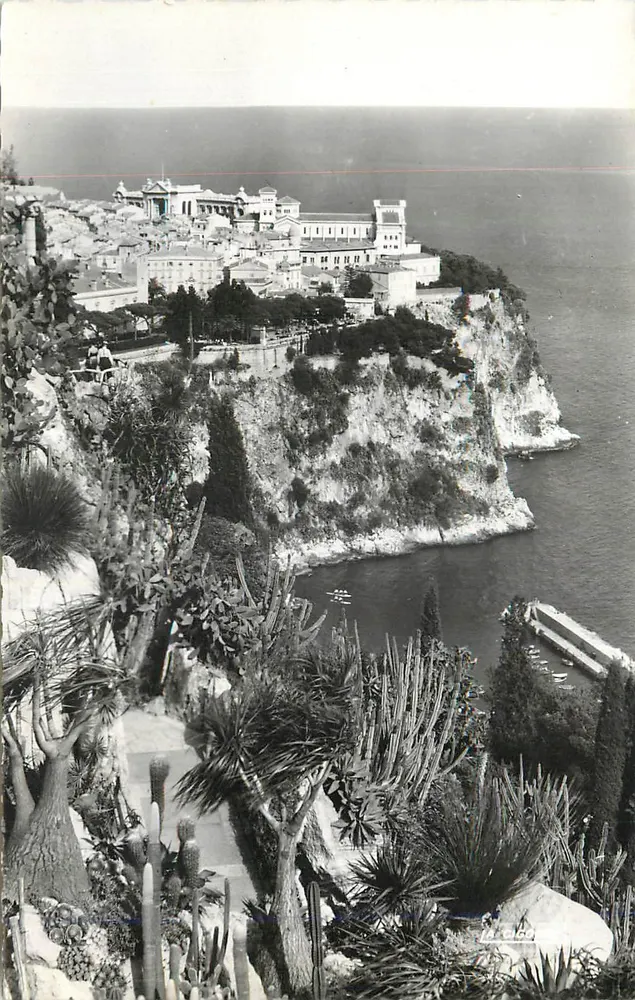 Aussicht von Capri — Villa San Michele und Meer — unbekannter Verlag, Seriennummer 1464 - Vorderseite