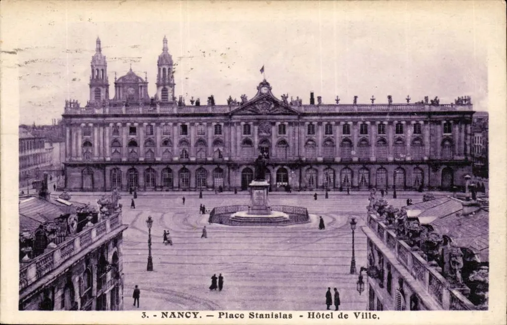 NANCY — Place Stanislas — Town Hall - Front