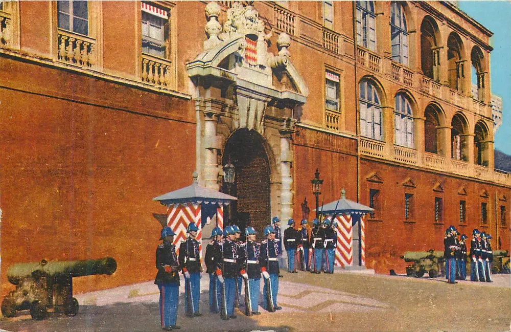 Palast der Marine — Ehrenwache — Verlag nicht sichtbar - Vorderseite