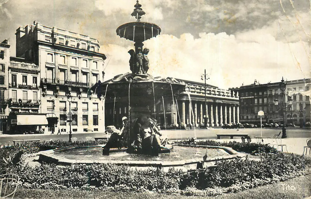 Fontaine de la Plaza de la Armería — Madrid — herausgegeben von Tito - Vorderseite
