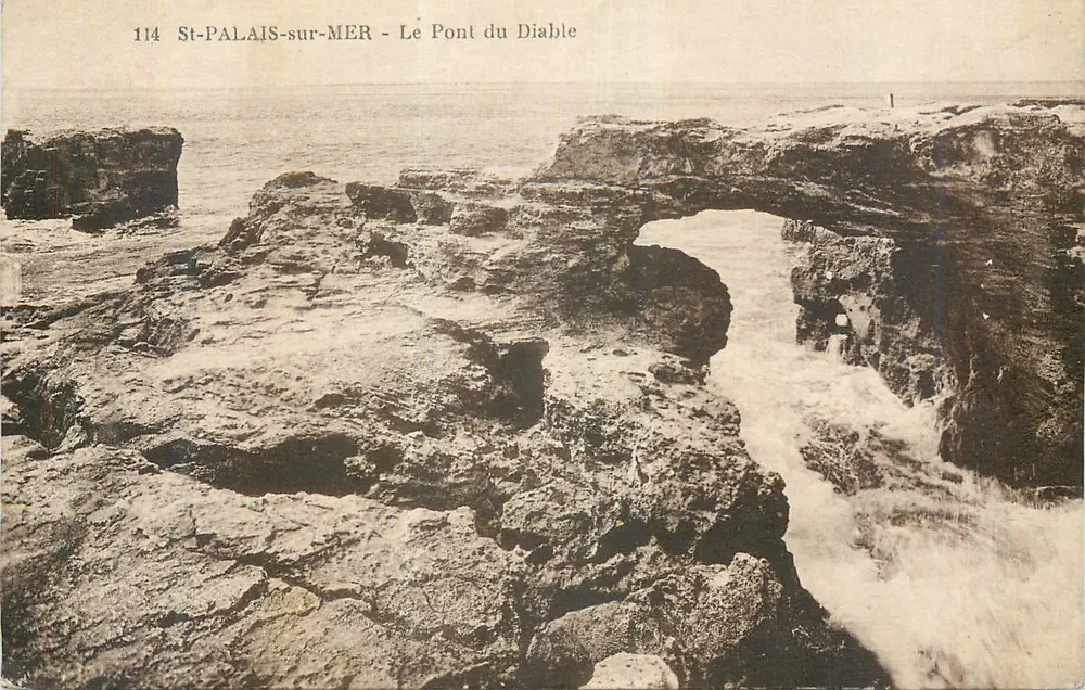 St-Palais-sur-Mer — O Ponte do Diabo — n°114 - Frente
