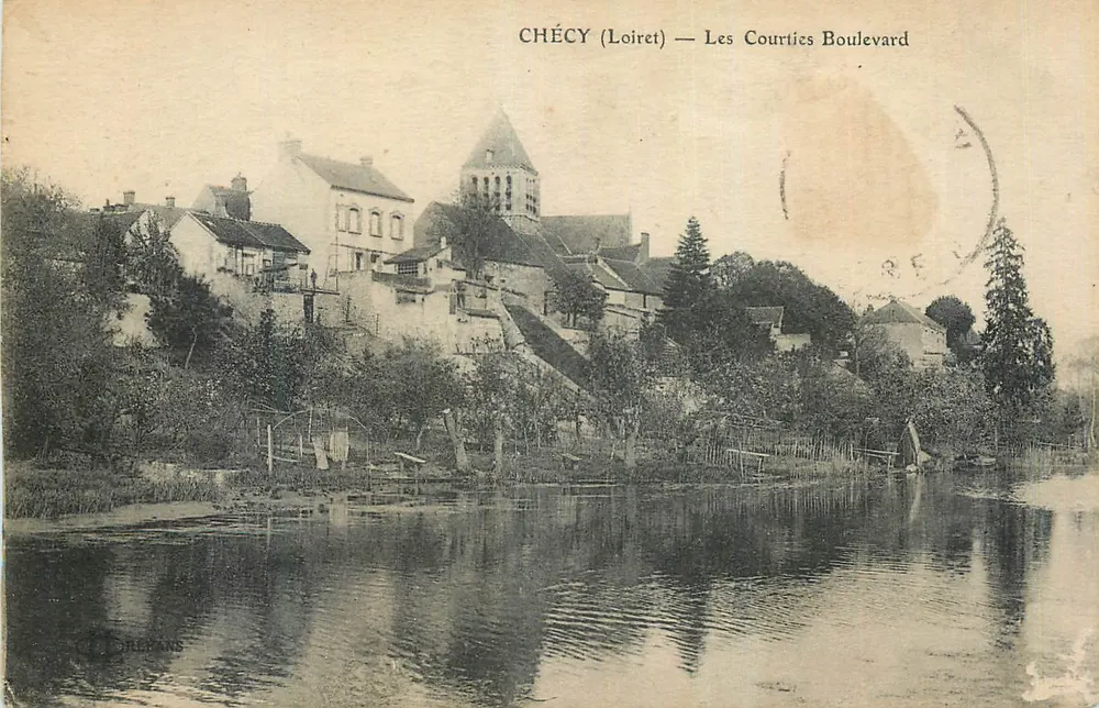 Chécy (Loiret) — Boulevard delle Courties - Recto