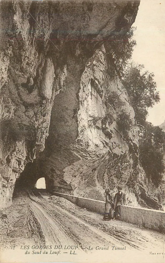 Die Schluchten des Loup — Der Große Tunnel — LL - Vorderseite