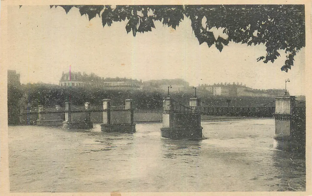 Pont de la Concorde — Paris — Ansicht von den Ufern der Seine - Vorderseite