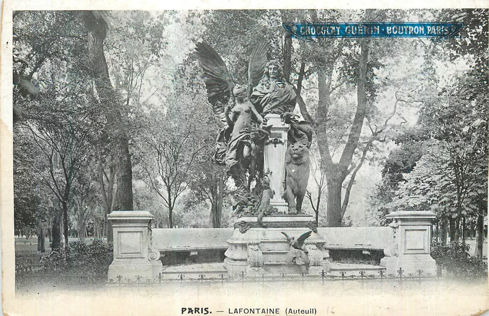 Paris — Lafontaine (Auteuil) — Grocquet, Gulton, Boutron, Paris - Vorderseite