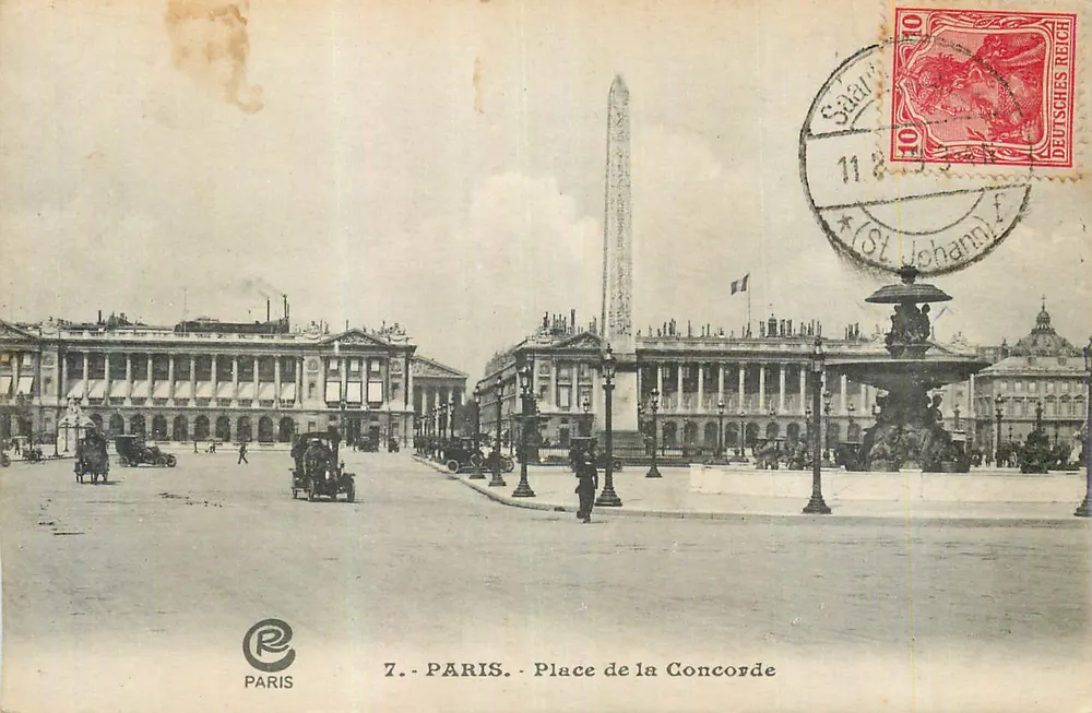 Paris - Place de la Concorde — editor Paris, n°7 - Frente