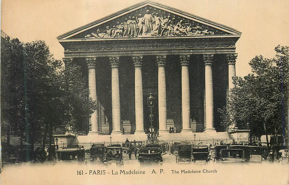 Paris - A Madeleine - A.P. 161 - Frente