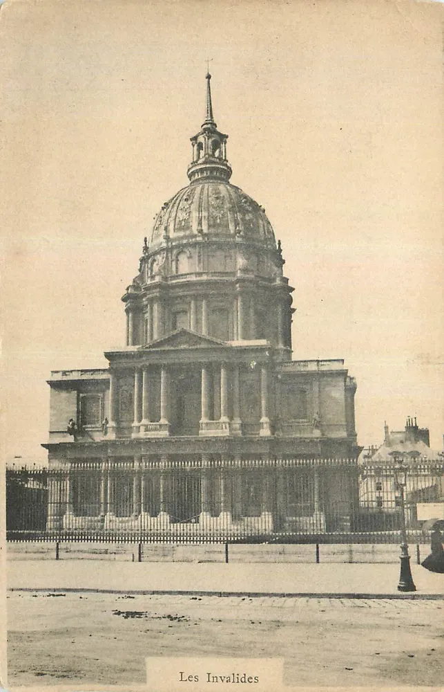 Les Invalides — Domo da basílica — Editor: 'Les Invalides' (série não identificada) - Frente