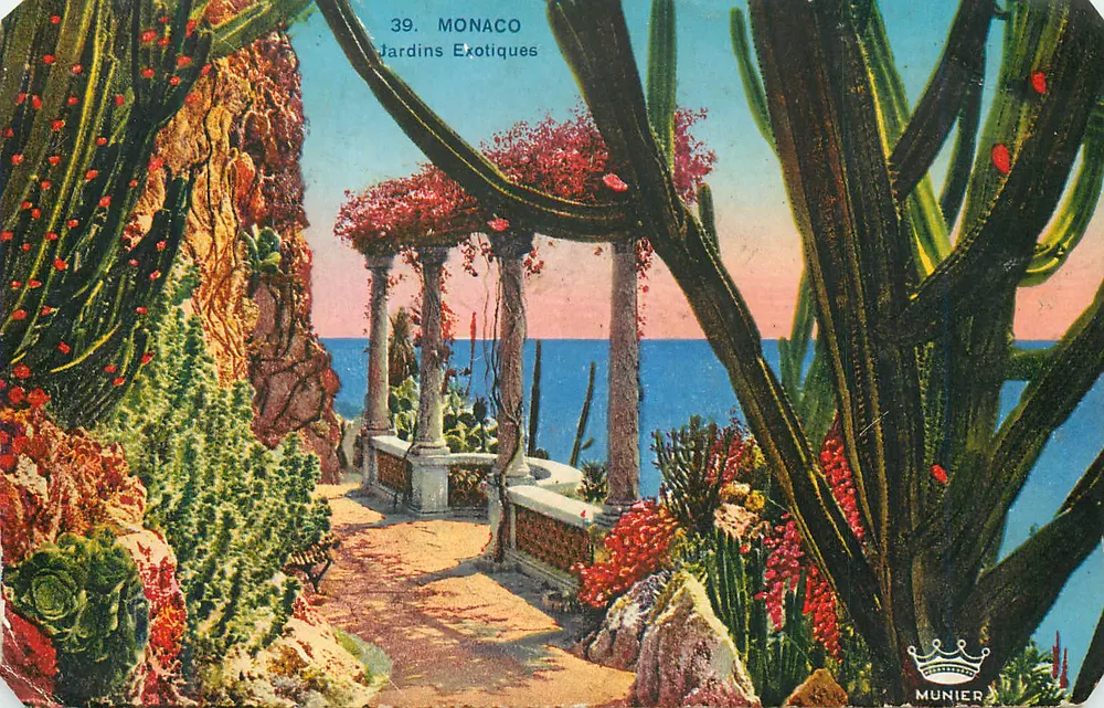 Monako — Jardins Exotiques — Munier - Awers