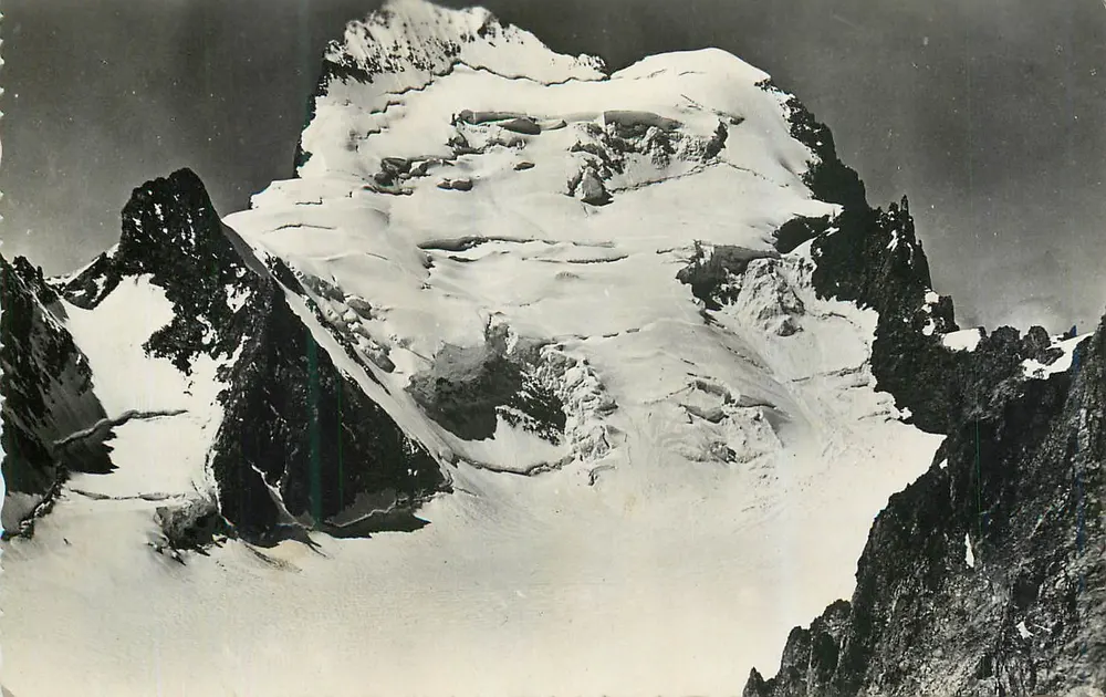 माउंट ब्लैंक — एल्पाइन दृश्य — एडिटर अज्ञात, श्रृंखला संख्या अपठ्य - आगे
