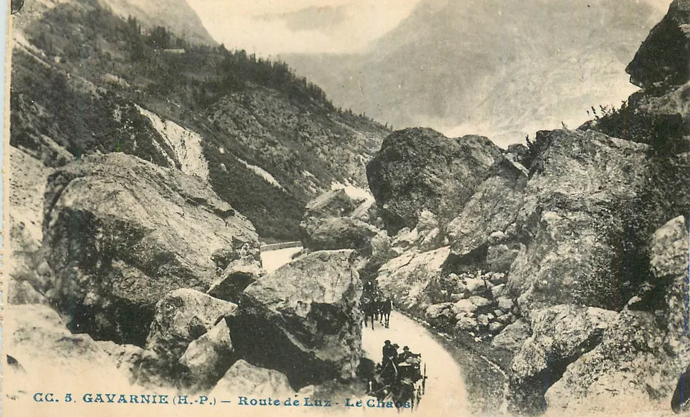 Gavarnie (H.-P.) — Route de Luz — Le Chaos — CC. 5 - Vorderseite