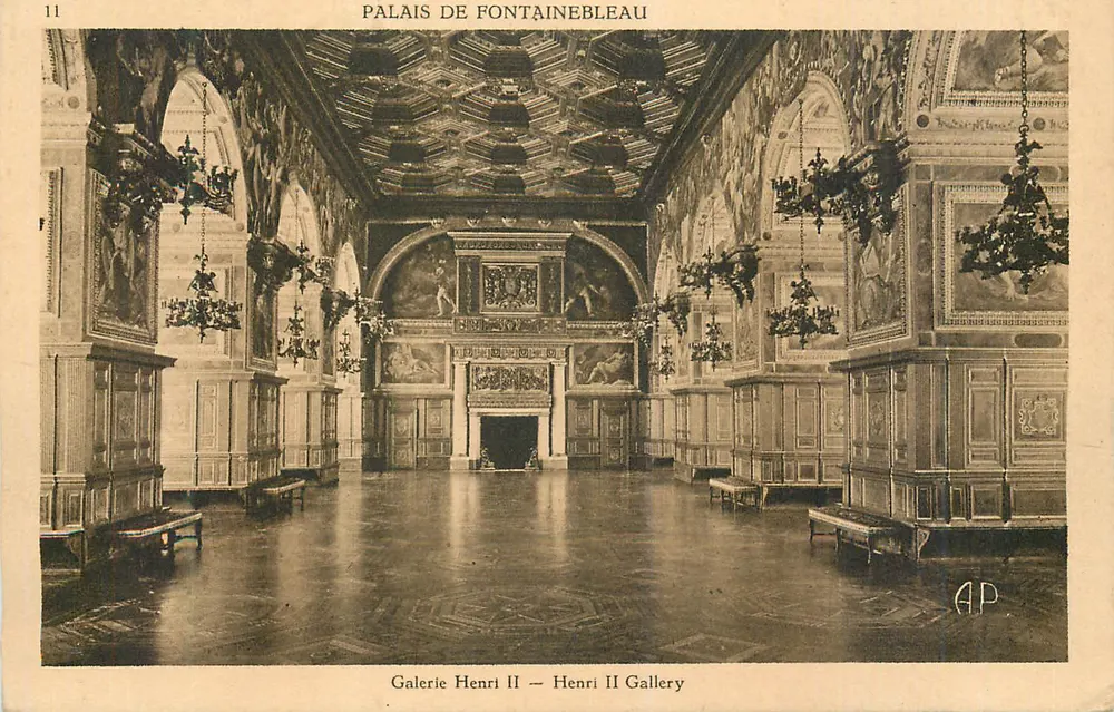 Schloss Fontainebleau — Galerie Henri II — AP - Vorderseite
