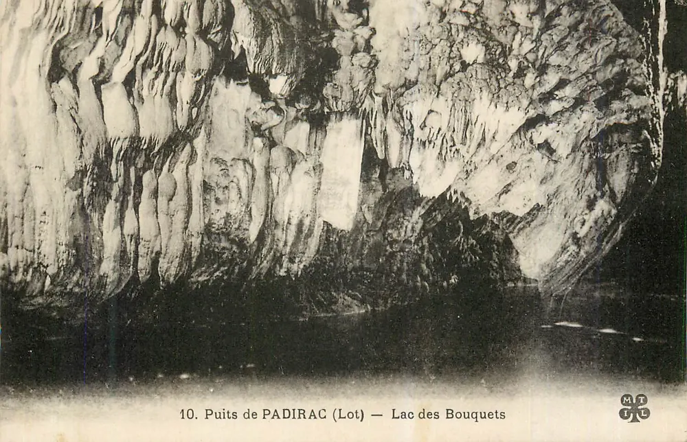 Puits de PADIRAC (Lot) — Lac des Bouquets — MT L - Frente