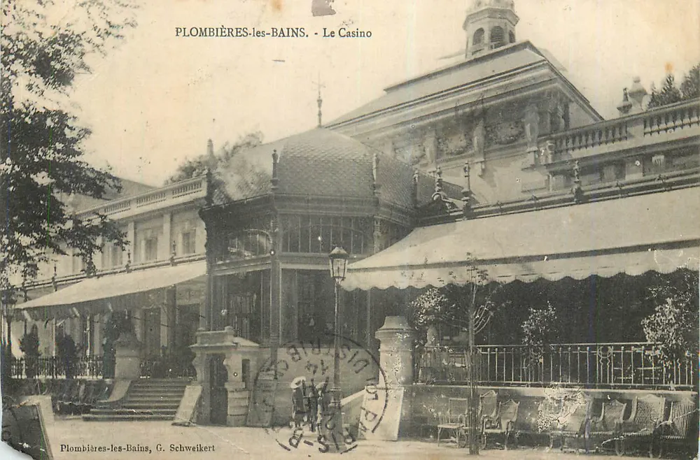 Plombières-les-Bains — Le Casino — G. Schweikert - Frente