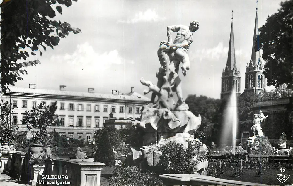 Salzburgo — Mirabellgarten — COSY 72 - Frente