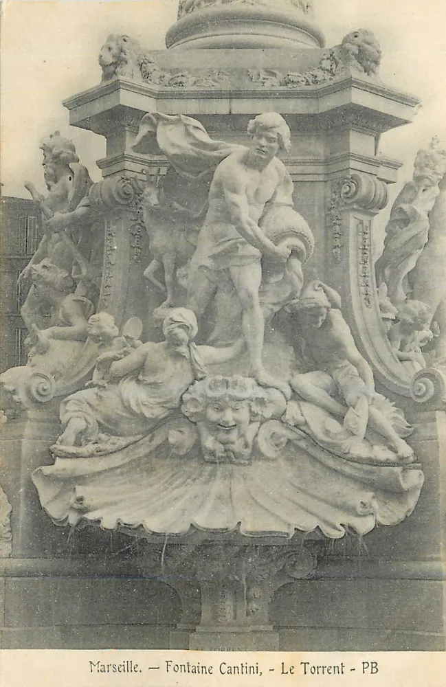 Marseille — Fontaine Cantini, Der Torrent — PB - Vorderseite