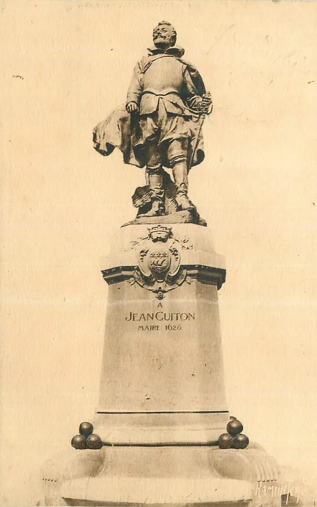 Statue von Jean Cuiton — Bürgermeister 1626 — Verlag RamunTejs - Vorderseite