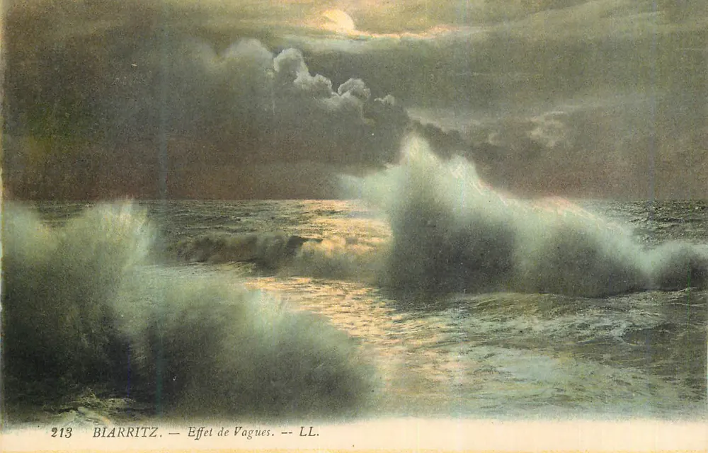 Biarritz — Efeito de Ondas — LL. n° 213 - Frente
