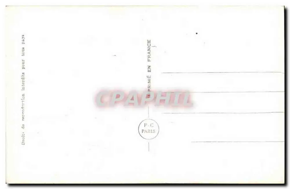 Es ist schön, in Liebe zu sein — Liebesgedicht — P-C Paris n°5556/4 - Rückseite