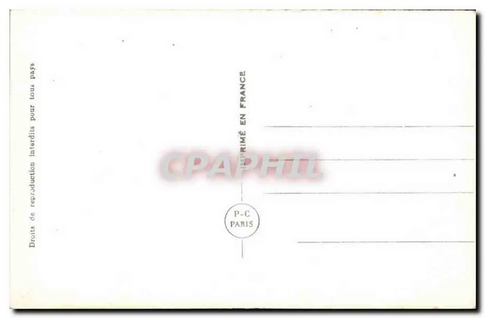 Es ist schön, in Liebe zu sein — P-C Paris n°5556/2 - Rückseite