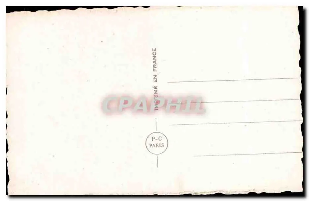 Paar in einem Weihnachtsstiefel — Verlag P-C Paris, n° 5648 - Rückseite
