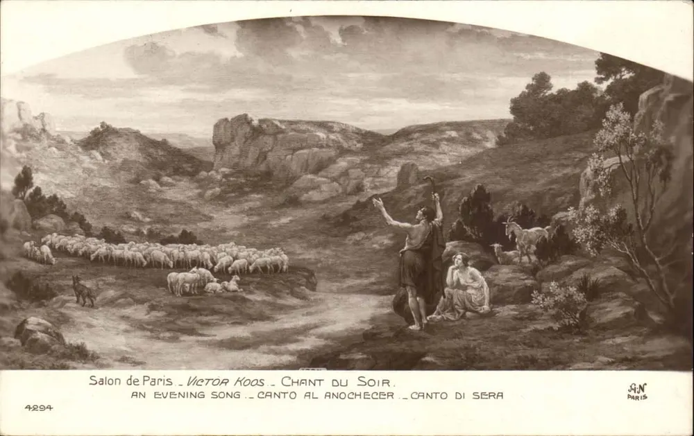 Abendgesang — Victor Koos — Salon de Paris — n° 4294 - Vorderseite