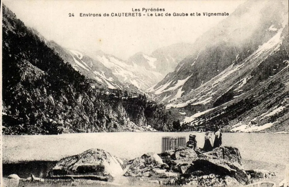 See Gaube und der Vignemale — Umgebung von Cauterets — Verlag Lourdes n°24 - Vorderseite