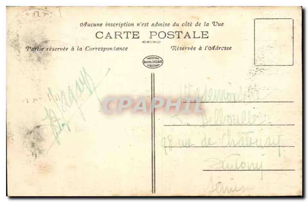 Toul — O Forte Saint-Michel — D. D. (n° 114) - Verso