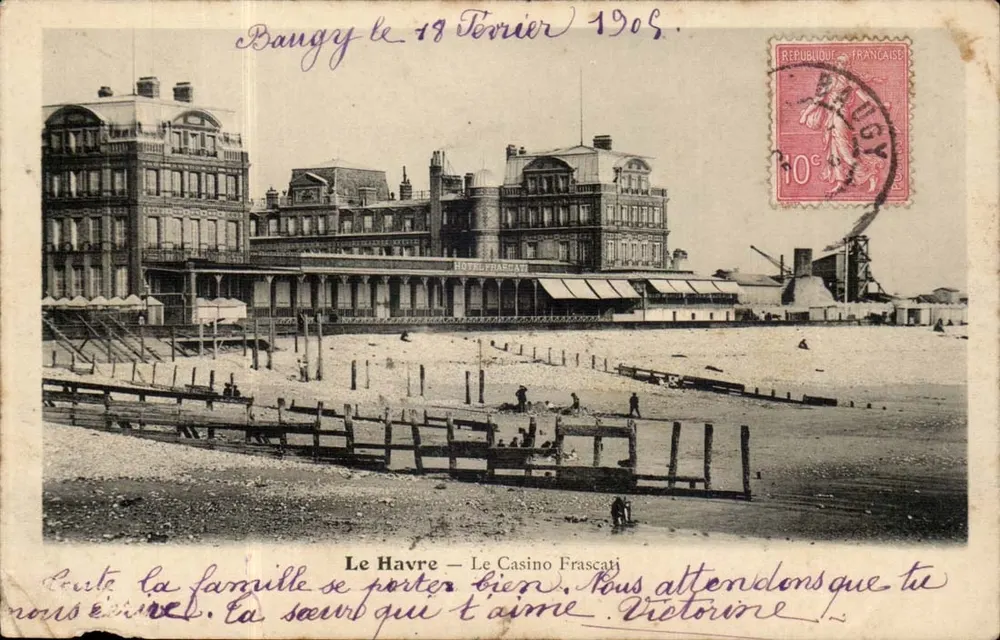 Le Havre — Il Casinò Frascati — editore non visibile, numero di serie non visibile - Recto
