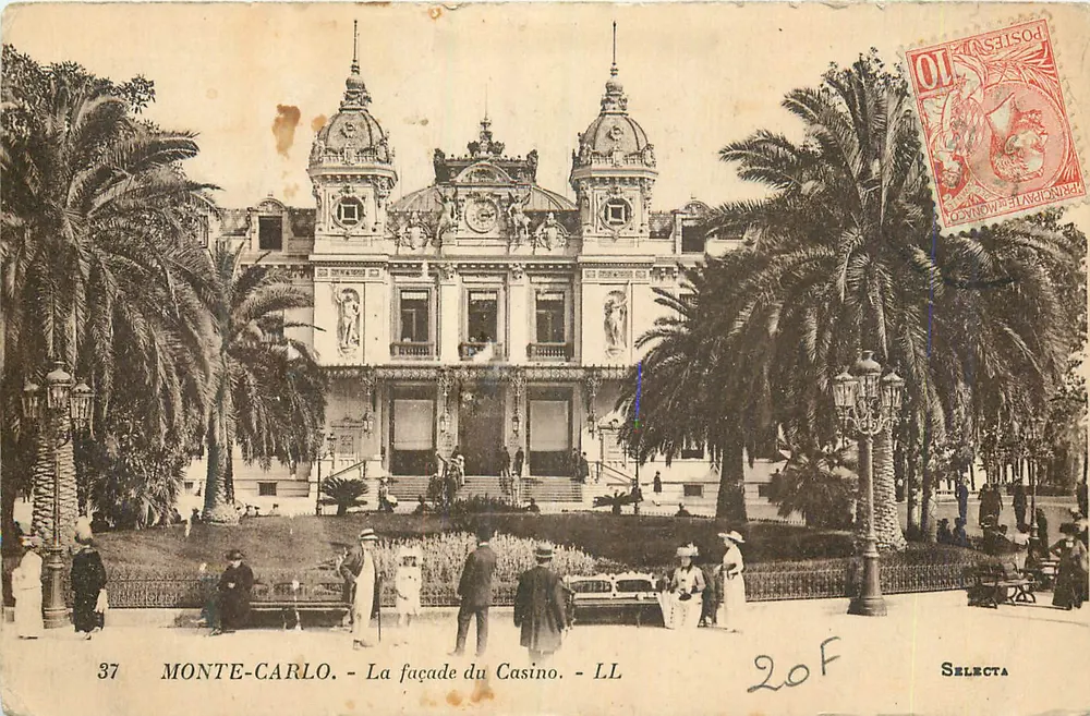 Monte-Carlo - Fachada do Casino - LL - Frente